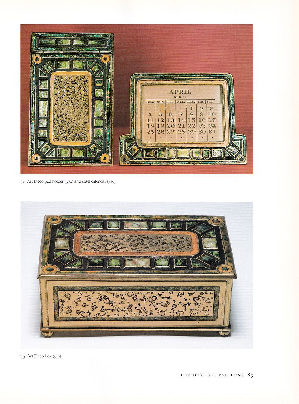 Сокровища настольных аксессуаров Тиффани. Справочник коллекционера с подписью авторов