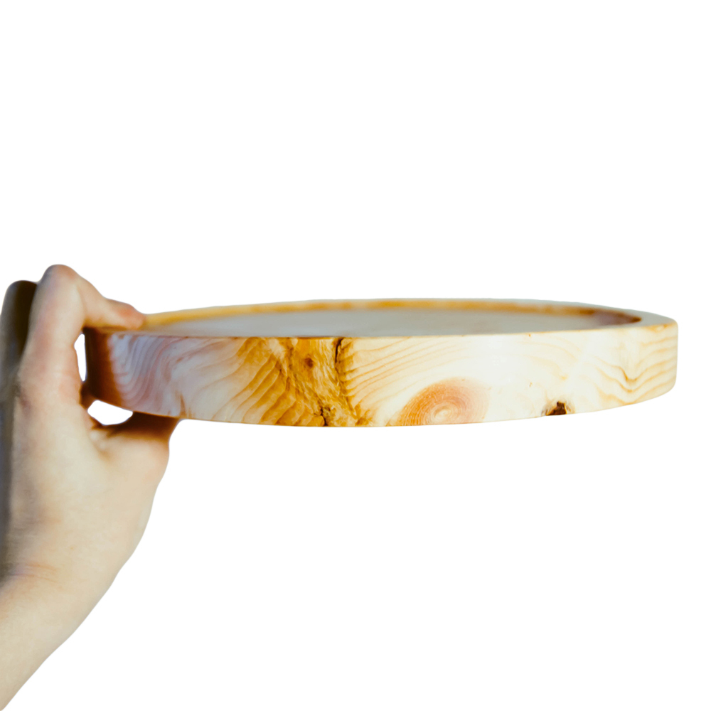 Деревянное блюдо-поднос Art of Siberia для подачи и сервировки. RD