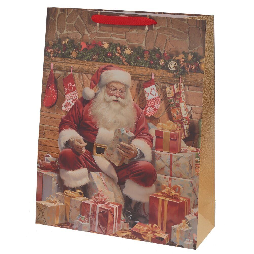 GAEM Пакет подарочный (бумага 230г/м2, блок микс 12шт), L43 W15 H55 см, 4в.