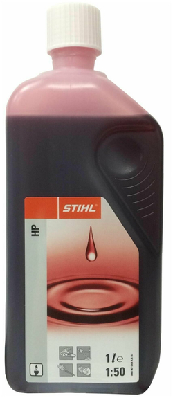 Моторное масло STIHL 0781-319-8410, для двигателей, минеральное, 2-тактное, 1 л ОРИГИНАЛ