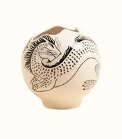 Ваза – Дракон, круглая | Zver Ceramics