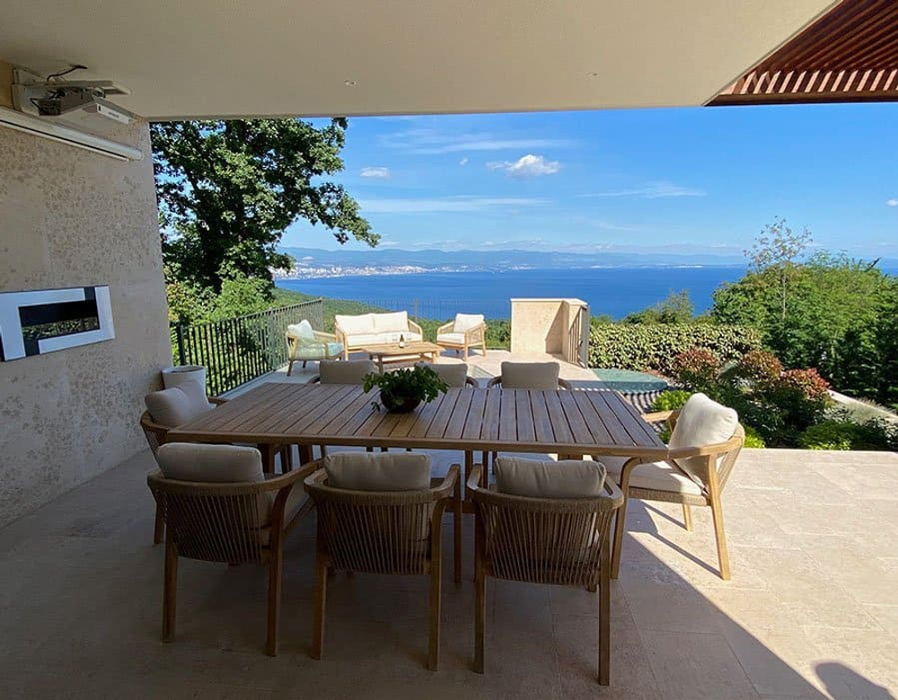 Стол деревянный обеденный Tagliamento Rimini, натуральный