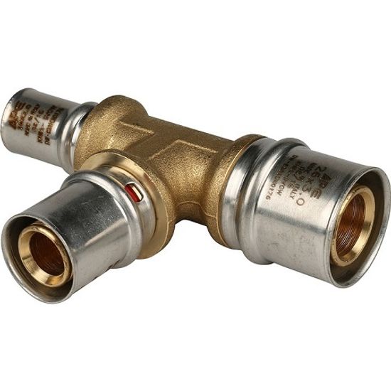 Тройник пресс Stout 26x20x16 мм переходной (SFP-0005-262016)