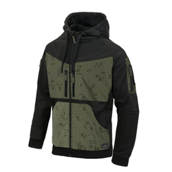 Helikon-Tex ROGUE Hoodie (FullZip) - Black / Desert Night Camo