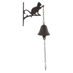 GAEM Дверной колокольчик "Кошка", L15,5 W7,5 H23 см
