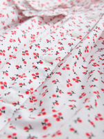 Блуза с воротником для девочки Next E32-661, Белый, Красный