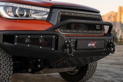 Бампер силовой передний BMS ALFA для Тойота Хайлюкс Рево Эксклюзив 2018-2020