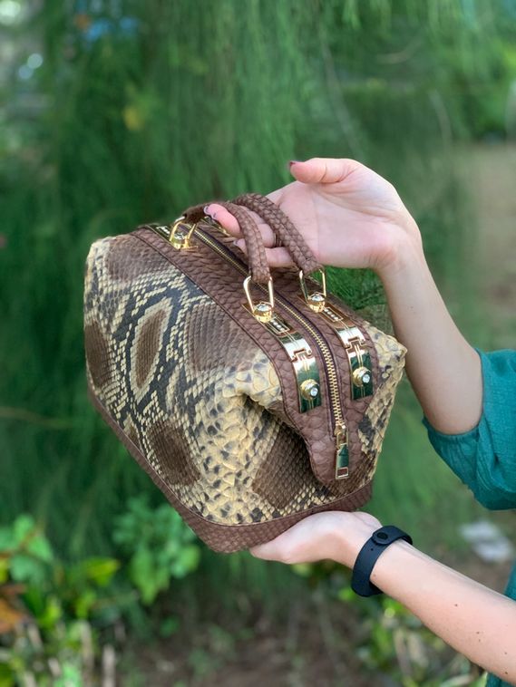 Сумка из кожи питона BG-338