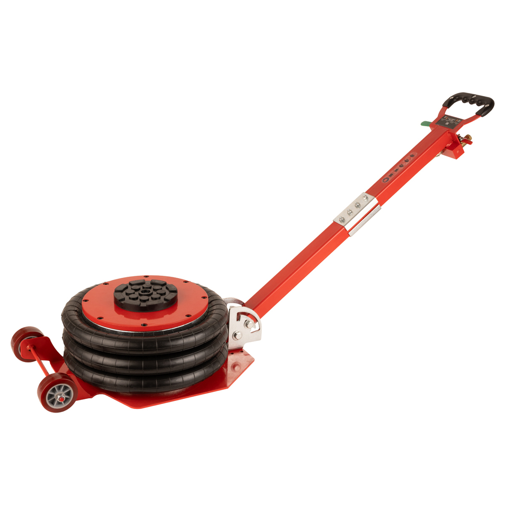 WDK-81813D Домкрат пневматический подкатной 5 т, 145-440 мм, с регулировкой угла наклона рукояти