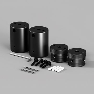 Набор для двухстороннего накладного монтажа D18 20320 черный Nemo Maytoni