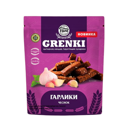 Гренки гарлики Flint чеснок 90 гр