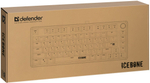 Клавиатура  Defender Icebone GK-354 RU
