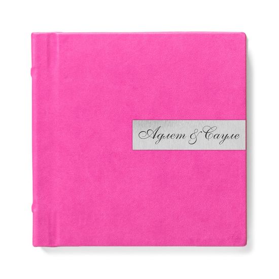 30х30 фотокнига Candy c металлической вставкой