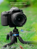 Штатив компактный RayLab MTF-SCB с головой и держателем для смартфона