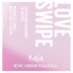 Kaja, Love Swipe, легкий кушон, мусс для губ, оттенок 02 Sweet Softie, 6,5 г (0,22 унции)