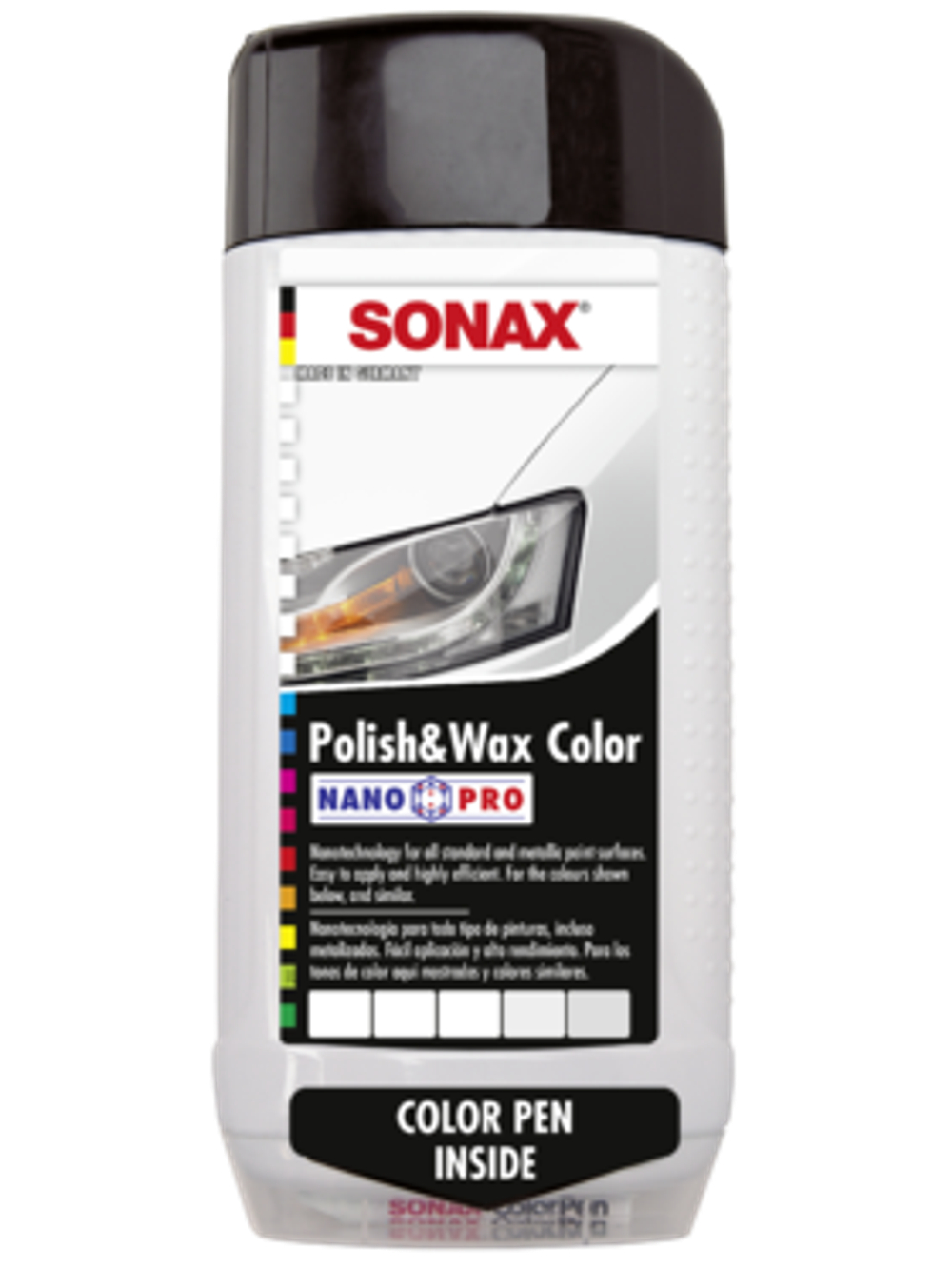 Полироль с воском белая SONAX NanoPro 0,5 л 296000