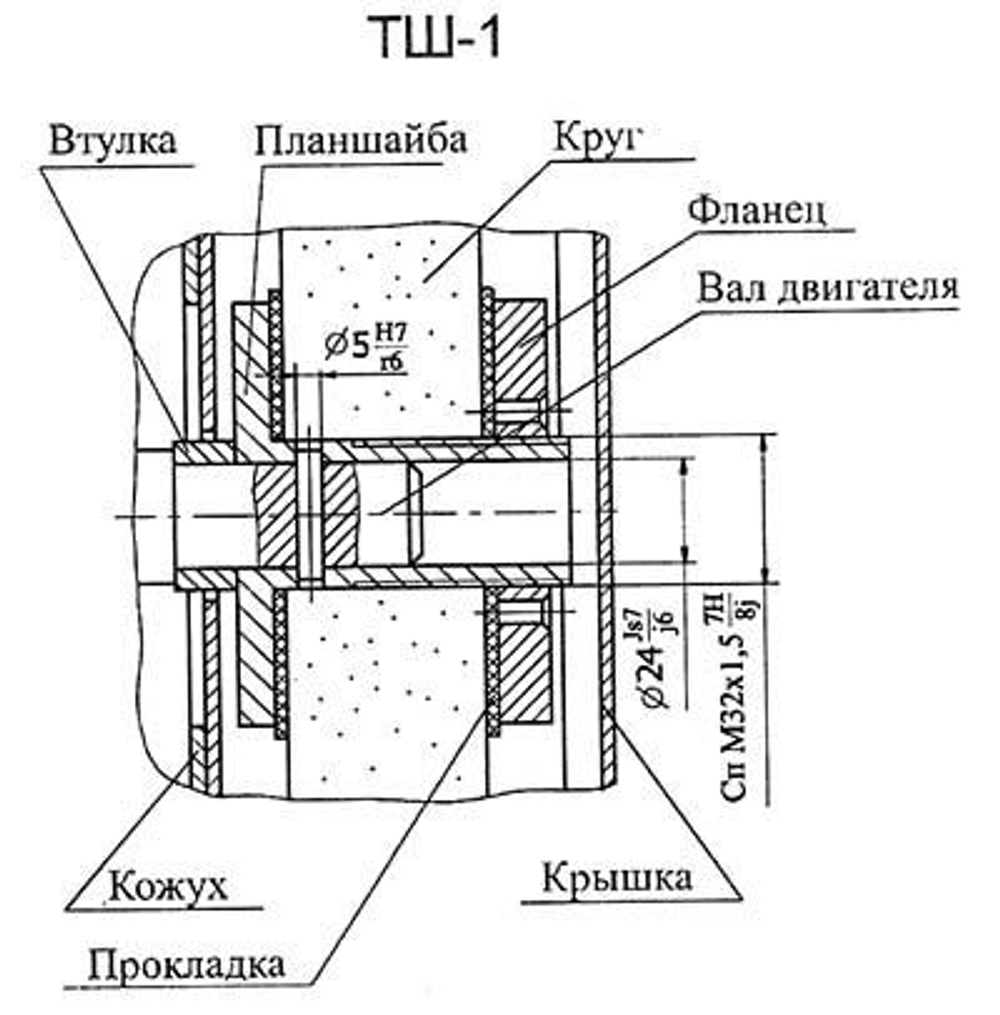 Станок точильно-шлифовальный Ярсид ТШ 1.25 с пылесосом ПП-750/У