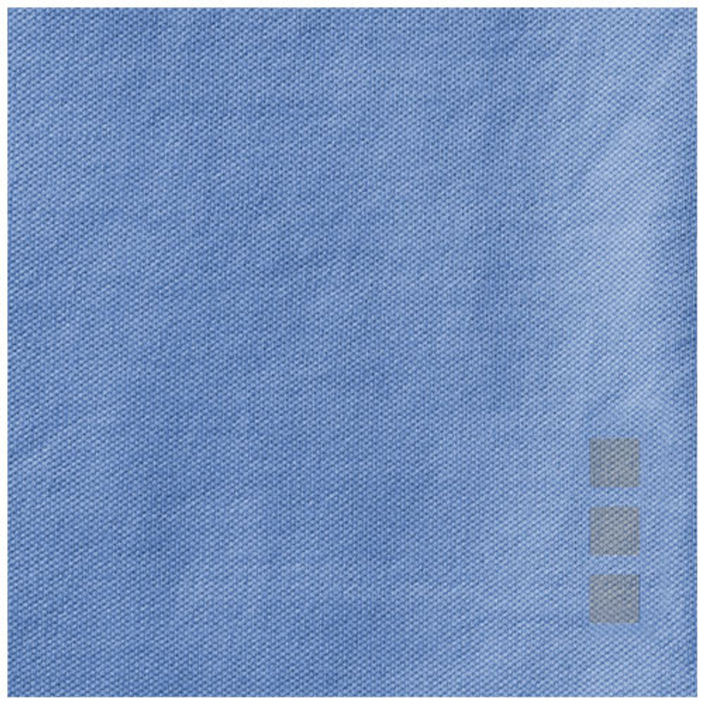 Markham мужская эластичная футболка-поло с коротким рукавом