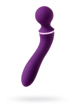 Многофункциональный вибромассажер Eromantica Uma силикон фиолетовый 20 см