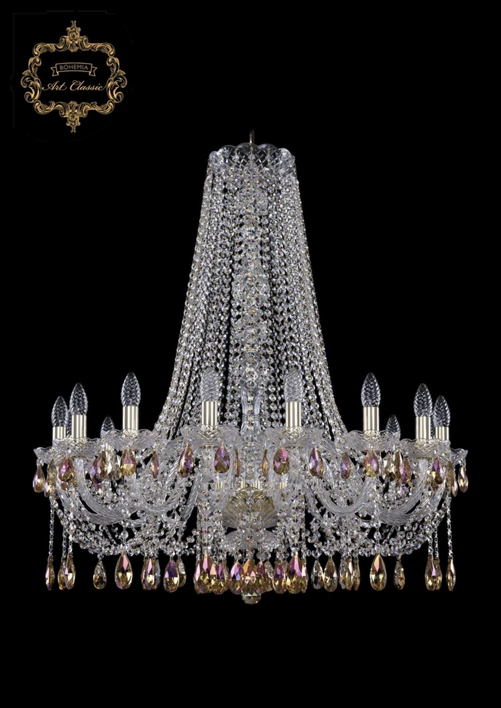 Подвесная люстра Art Classic 11.12.16.300.h-94.Gd.Sp.K777