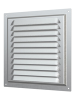 Решетка вентиляционная МЦ сетка 200х200 оцинк.сталь ERA