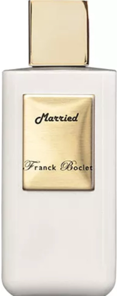 FRANCK BOCLET MARRIED EXTRAIT DE PARFUM 100 ML