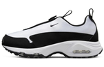 CDG x Nike Air Max Sunder Max SP panda fabric two-layer suede leather trend non-slip wear-resistant lightweight low-cut sports casual shoes for men and women the same black and white