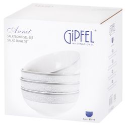 Набор салатников Gipfel Annet 42787 600 мл 4 предмета