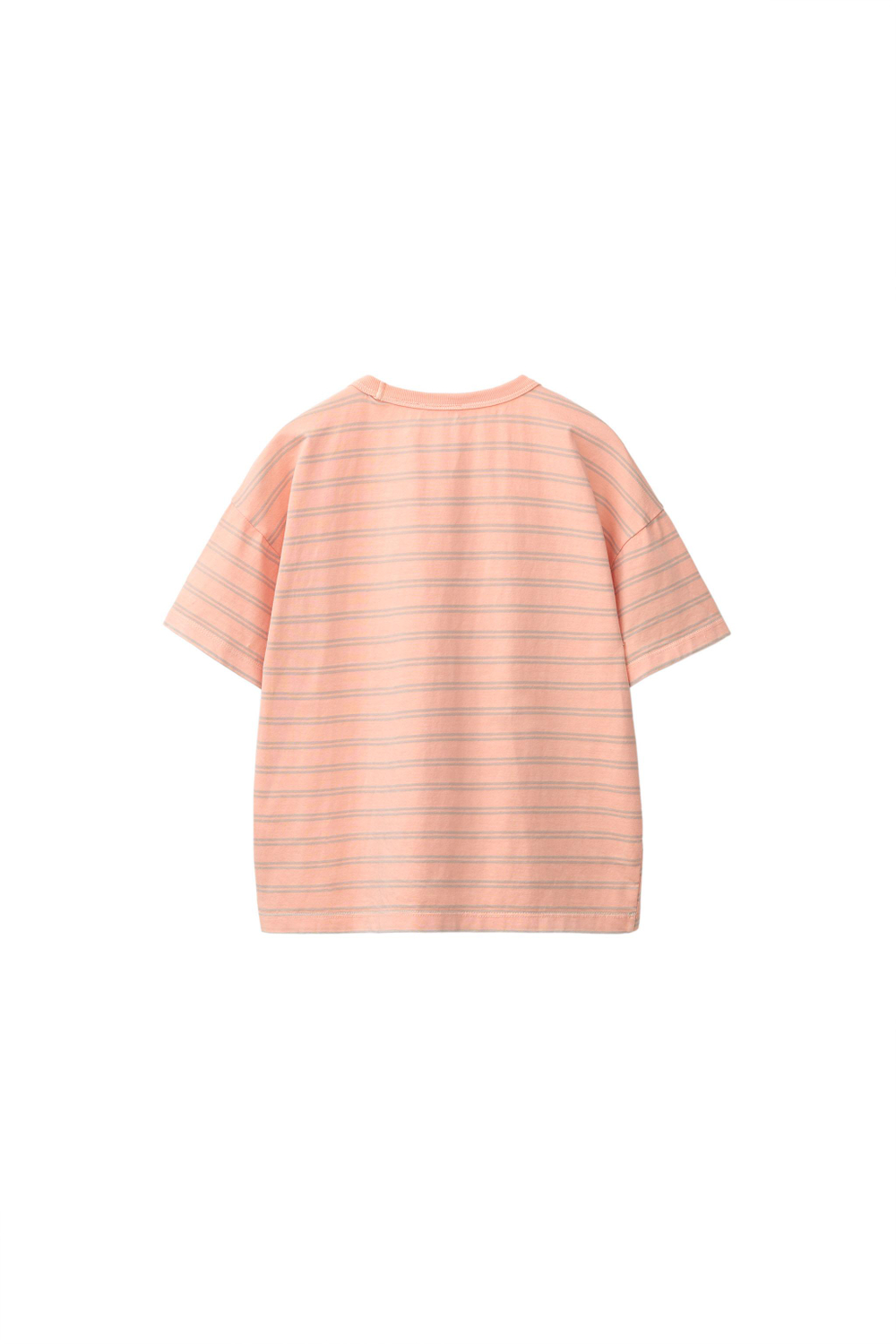 ZARA ФУТБОЛКА В ПОЛОСКУ, ОРАНЖЕВЫЙ