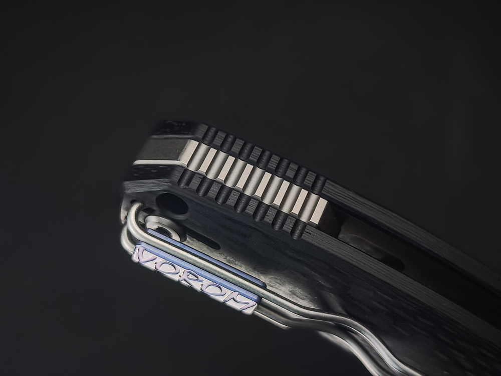 Складной нож VOROM [T10S Stonewash Carbon G10]