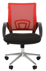 Офисное кресло CHAIRMAN 696 хром, ткань TW/сетчатый акрил