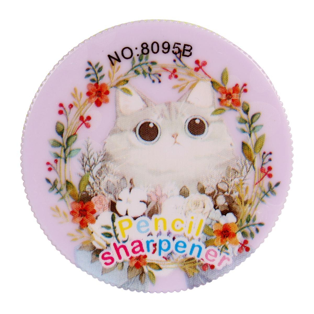Точилка "Кошечки", 4 цвета микс