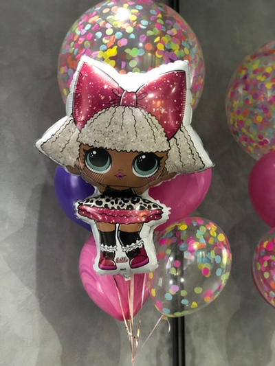 Набор шаров с ЛОЛ Дива