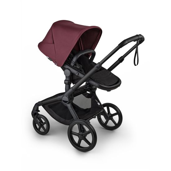 Коляска 2 в 1 Bugaboo Fox 5 Renew (Black/Heritage Black/Dark Cherry)