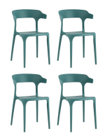 Стул Neo пластик темно-бирюзовый 4 шт.