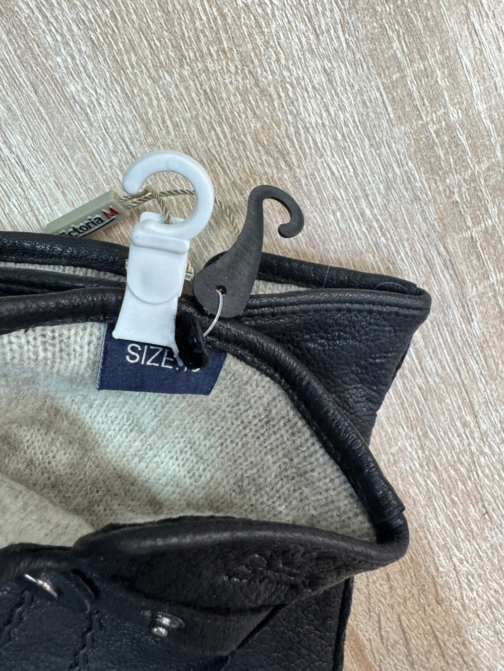 Перчатки. Мужские. Материал верха: Кожа оленя. Подклад: Трикотаж-шерсть. 5 шт в упаковке.