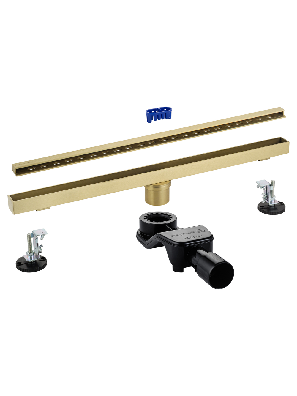 Душевой трап 60 см WONZON & WOGHAND, Брашированное золото (WW-65406M-BG)