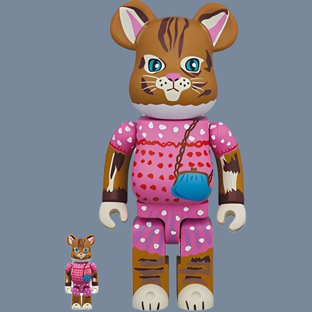 Дизайнерские игрушки BE@RBRICK 400%100% Nathalie Lete Minette, Nathalie