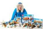 LEGO City: Арктический вертолёт 60034 — Arctic Helicrane — Лего Сити Город