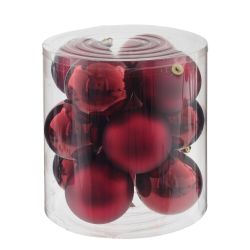 GAEM Набор из 12шт Украшение новогоднее "Шар", D 8 см, L8 W8 H9 см