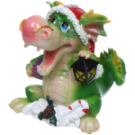 Фигурка «Новогодний Дракоша» 12,5*12*10 см, микс