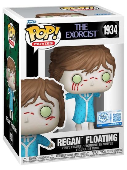 Фигурка Funko POP! Movies The Exorcist Regan Floating (Exc) (1934) 88398 / Фигурка Фанко ПОП! по мотивам фильма "Изгоняющий дьявола", Риган