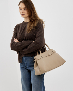 Сумка 646 03 тауп светлый