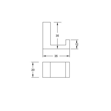 Крючок для полотенца Steinberg серия 460, из латуни, хром 460 2400
