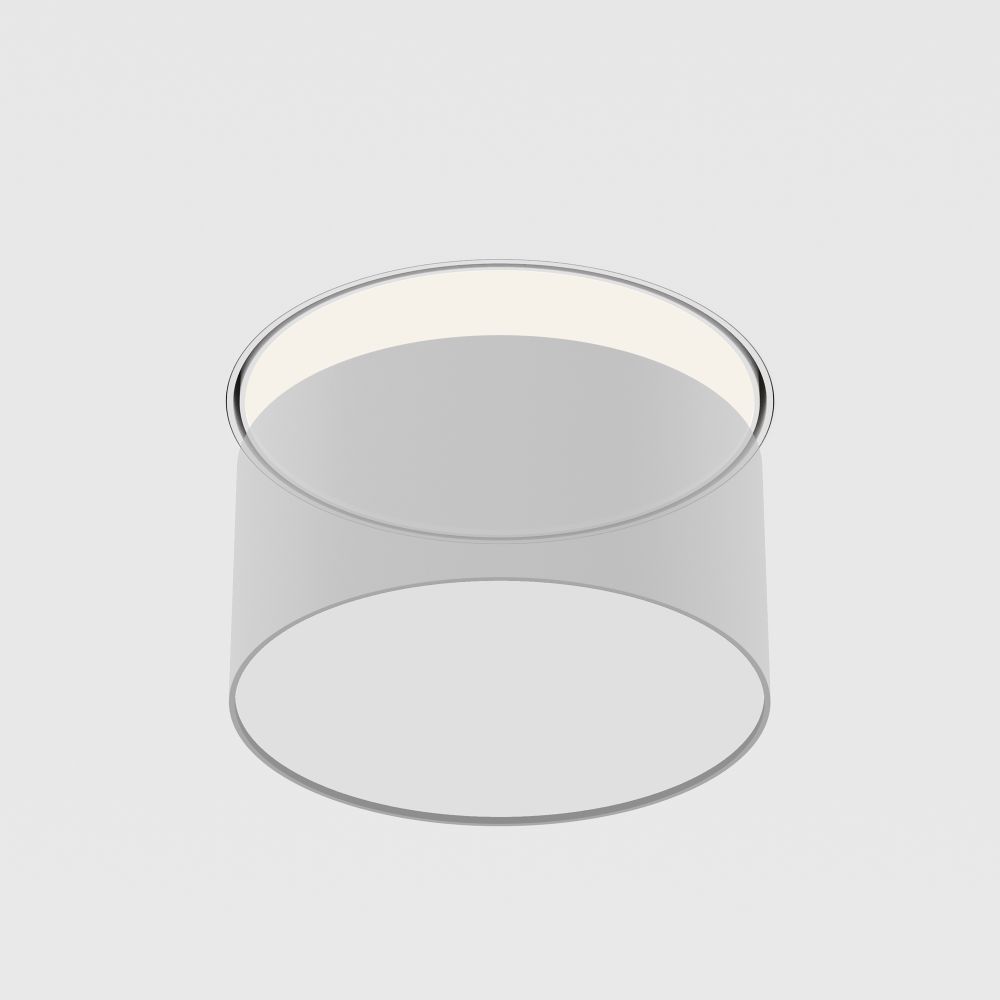 Аксессуар для безрамочной светильника в потолок из ГКЛ Maytoni Zon DLA032-TRS12-W