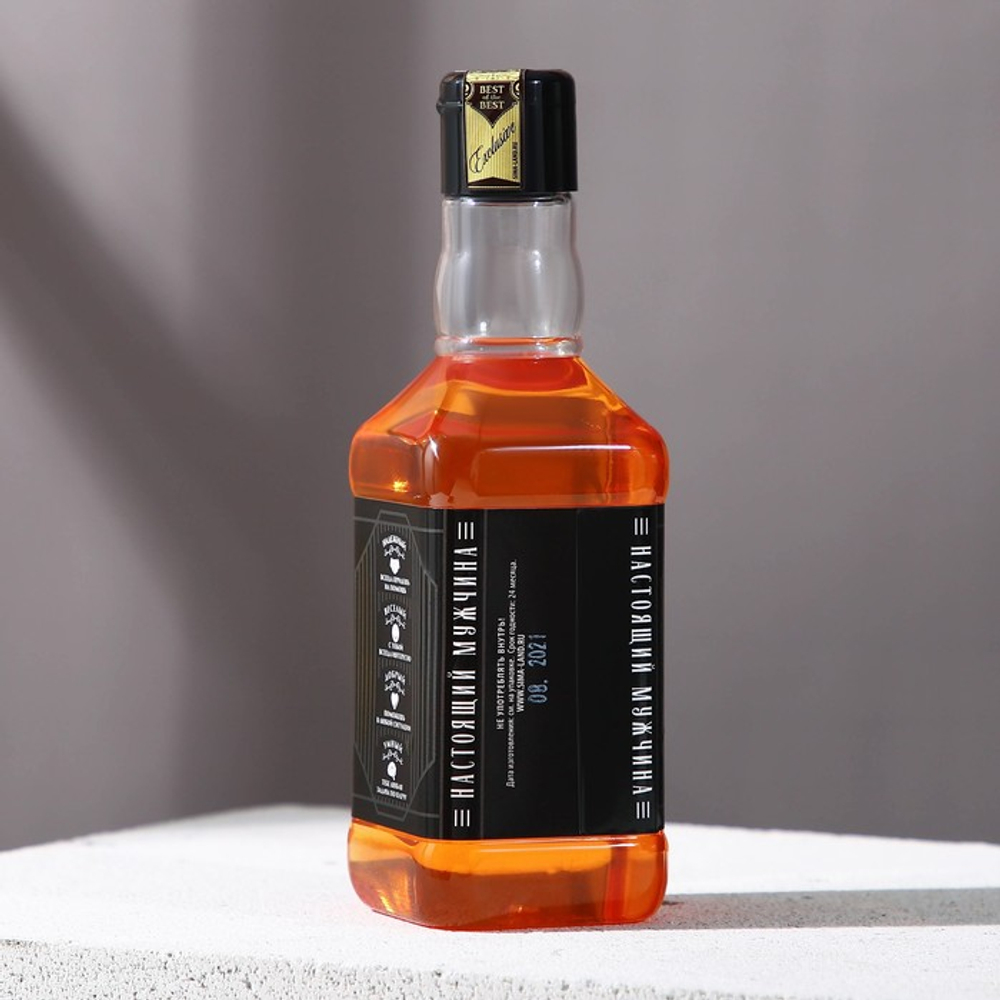 Подарочный набор «Крутой мужик», гель для душа виски 250 мл, ремень, Чистое счастье