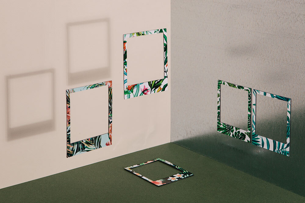 Фоторамки магнитные polarprint tropical