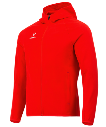 Худи на молнии ESSENTIAL Athlete Hooded FZ Jacket, красный