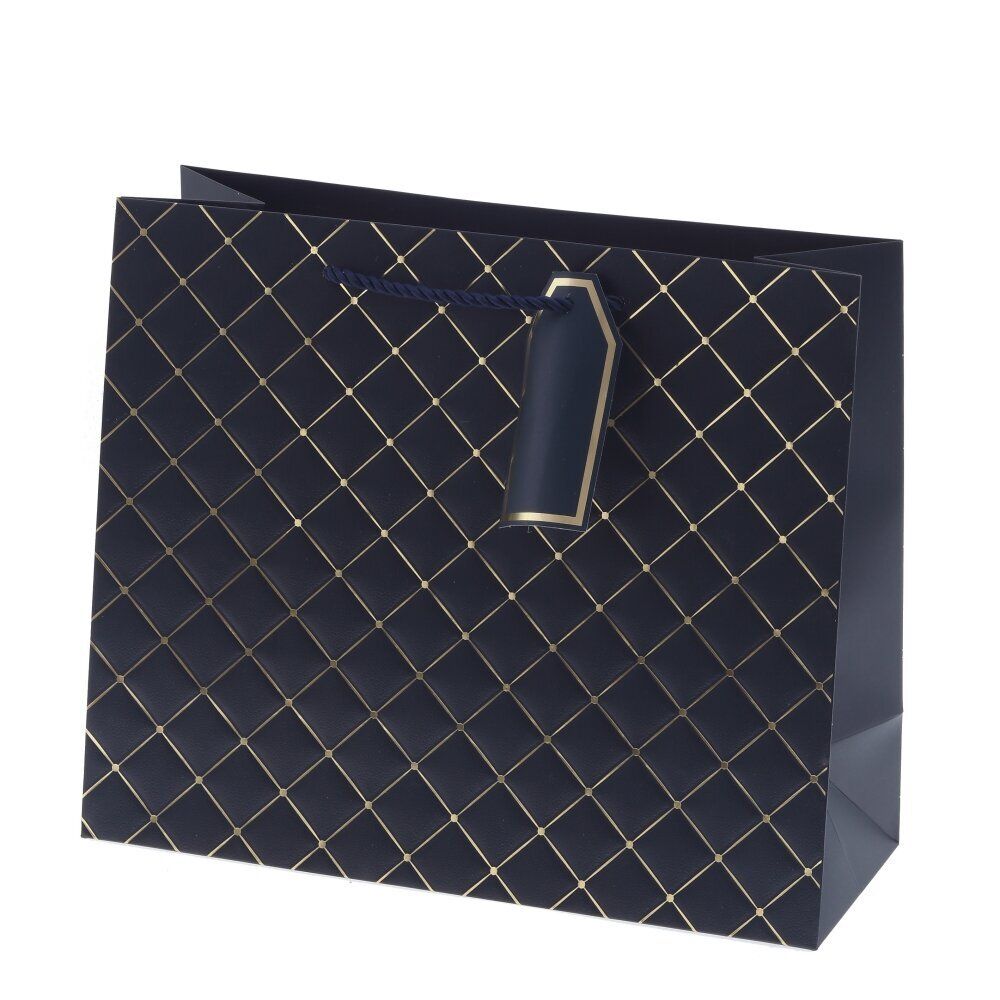 GAEM Пакет подарочный (бумага 210г/м2, блок 12шт), L31 W12 H26 см, 6в.