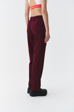 Брюки медицинские женские Лаконико, бордо